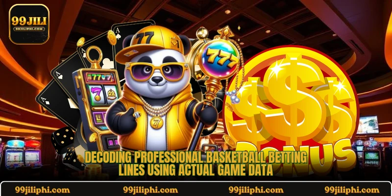 Decoding professional basketball betting lines using actual game data