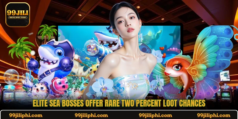 Elite sea bosses offer rare two percent loot chances
