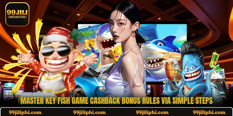 Master key fish game cashback bonus rules via simple steps
