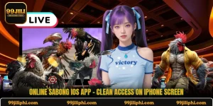 Online Sabong iOS App - Clean Access On iPhone Screen