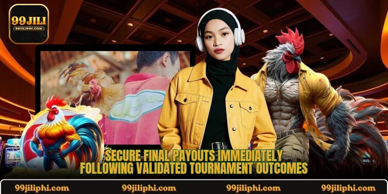 Secure final payouts immediately following validated tournament outcomes