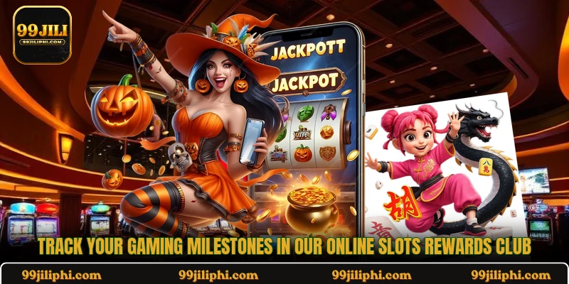 Track your gaming milestones in our online slots rewards club