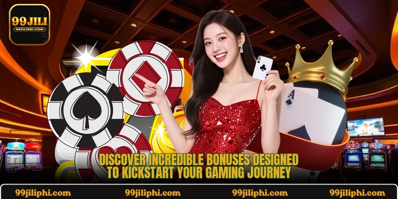 Discover incredible bonuses designed to kickstart your gaming journey