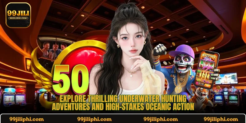 Explore thrilling underwater hunting adventures and high-stakes oceanic action